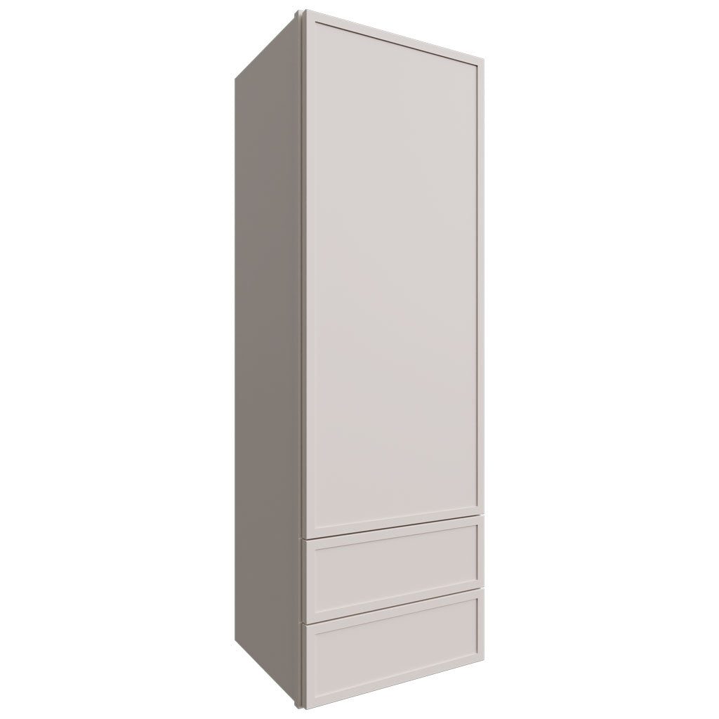WD1854 - Wall - Drawer Cabinet - 18 W X 54 H X 15 D - Luna Dove