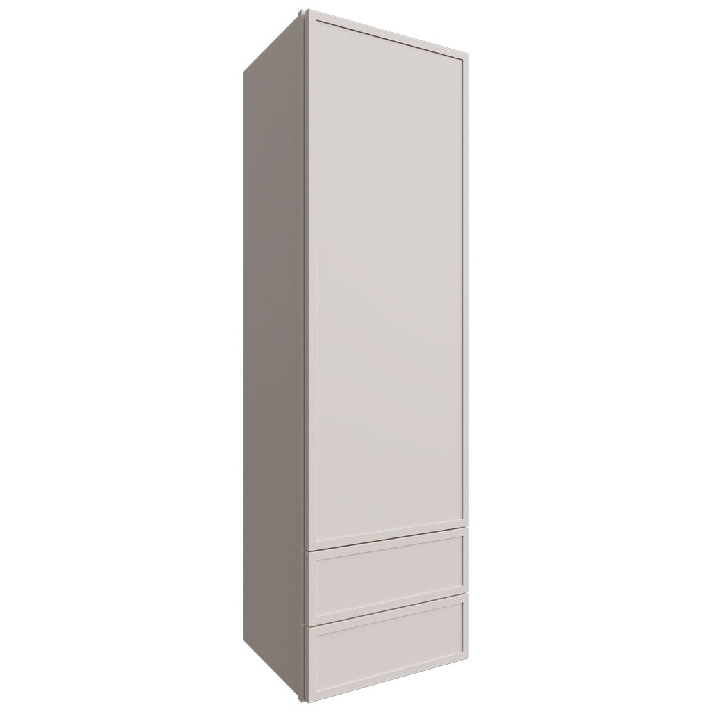 WD1860 - Wall - Drawer Cabinet - 18 W X 60 H X 15 D - Luna Dove