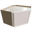 WDC2415 - Wall Corner - Diagonal Cabinet - 24 W X 15 H X 24 D - Luna Dove