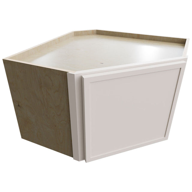 WDC2415 - Wall Corner - Diagonal Cabinet - 24 W X 15 H X 24 D - Luna Dove