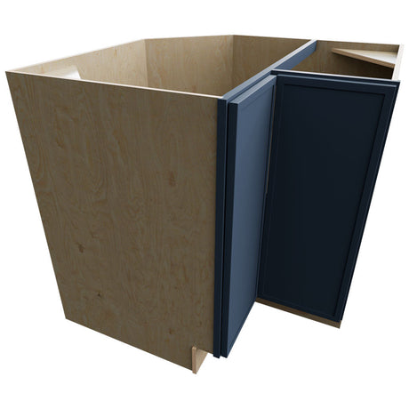 ERB36 - Base Corner - Easy Reach Cabinet - 36 W X 34-1 2 H X 36 D - Luna Indigo