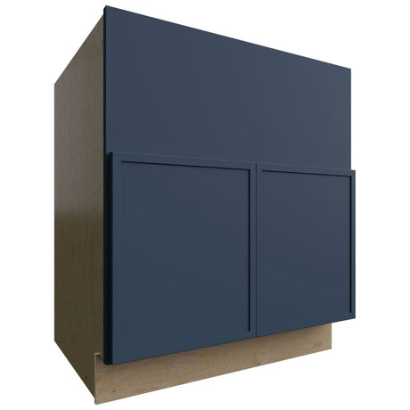 FS30 - Base - Farm Sink Cabinet - 30 W X 34-1 2 H X 24 D - Luna Indigo