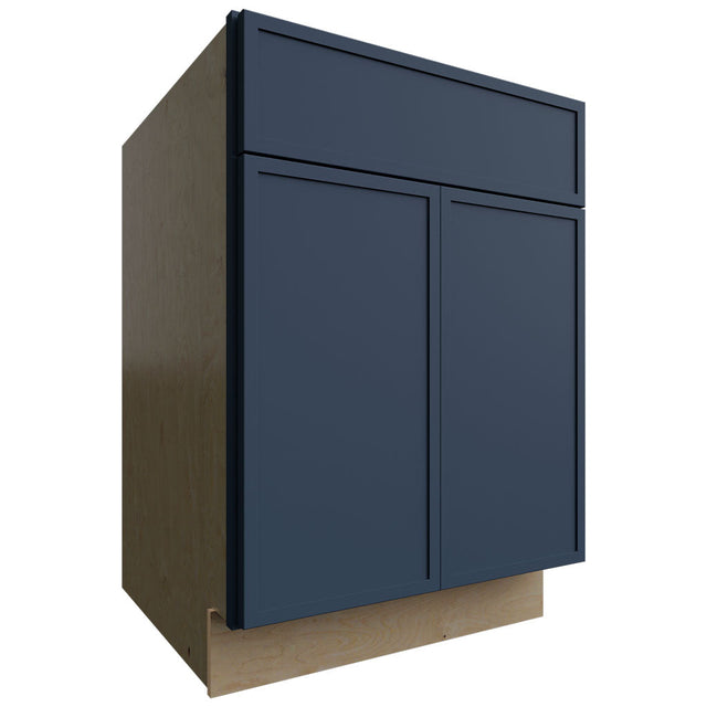 SB24 - Base - Sink Cabinet - 24 W X 34-1 2 H X 24 D - Luna Indigo