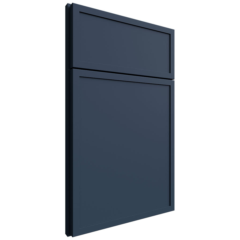 SD - Sample - Door with Drawer Front - 14-1/2 W X 24-1 2 H - Luna Indigo