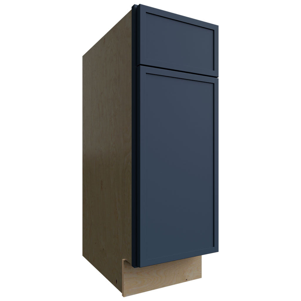 VB12-34 - Vanity - Base Standard Cabinet - 12 W X 34-1 2 H X 21 D - Luna Indigo