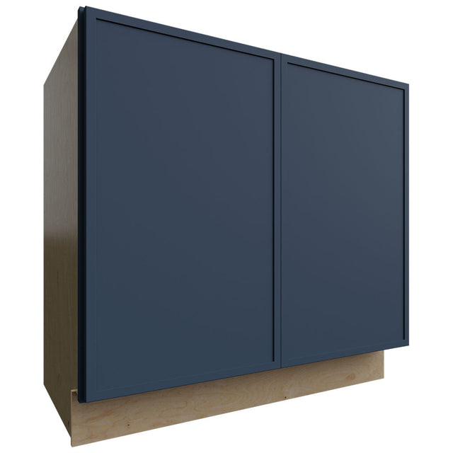 VB36FD - Vanity - Base Full Height Cabinet - 36 W X 34-1 2 H X 21 D - Luna Indigo
