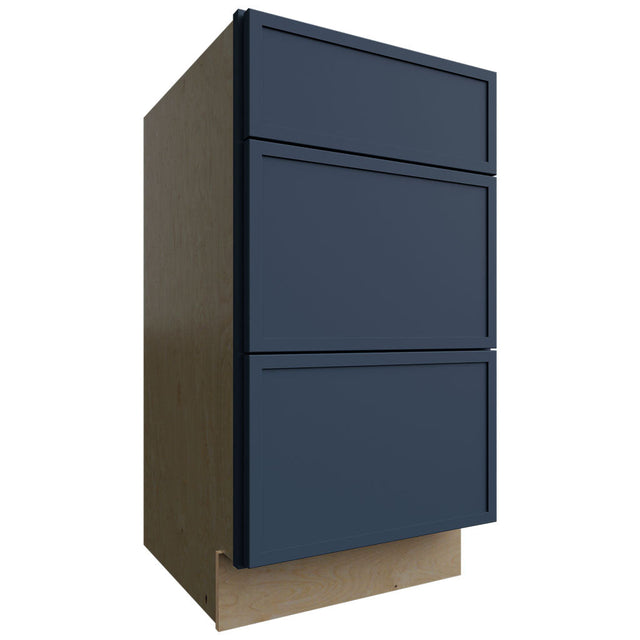 VDB18-34 - Vanity - Drawer Cabinet - 18 W X 34-1 2 H X 21 D - Luna Indigo