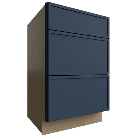 VDB21-34 - Vanity - Drawer Cabinet - 21 W X 34-1 2 H X 21 D - Luna Indigo