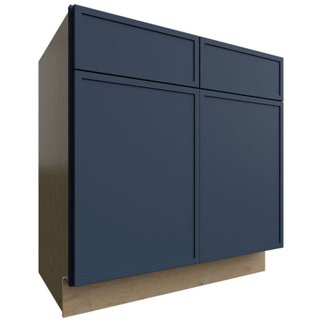 VSB33-34 - Vanity - Sink Cabinet - 33 W X 34-1 2 H X 21 D - Luna Indigo