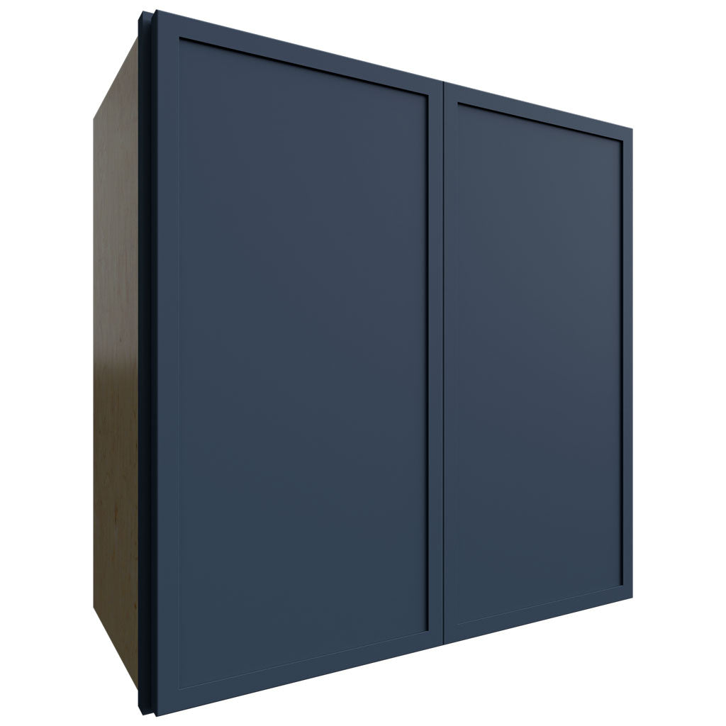 W2424 - Wall - Standard Cabinet - 24 W X 24 H X 12 D - Luna Indigo