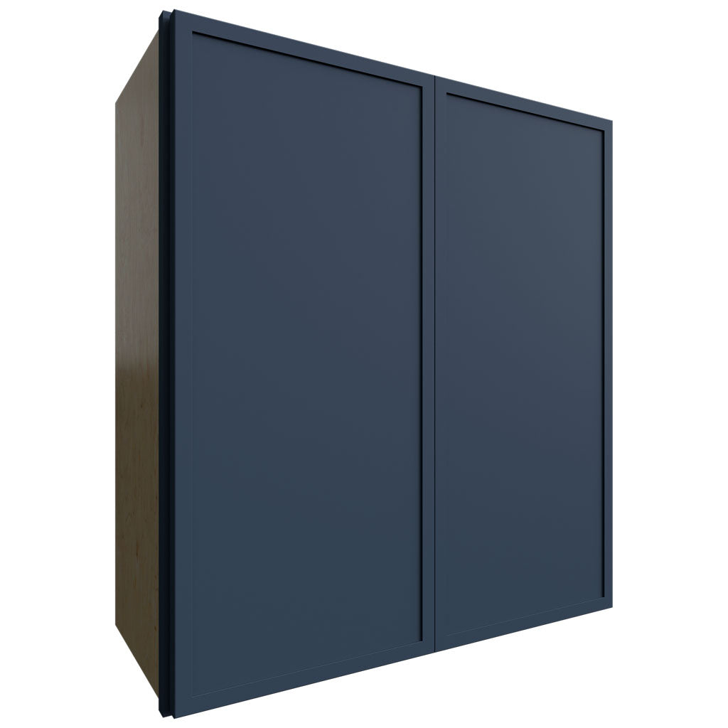 W2730 - Wall - Standard Cabinet - 27 W X 30 H X 12 D - Luna Indigo