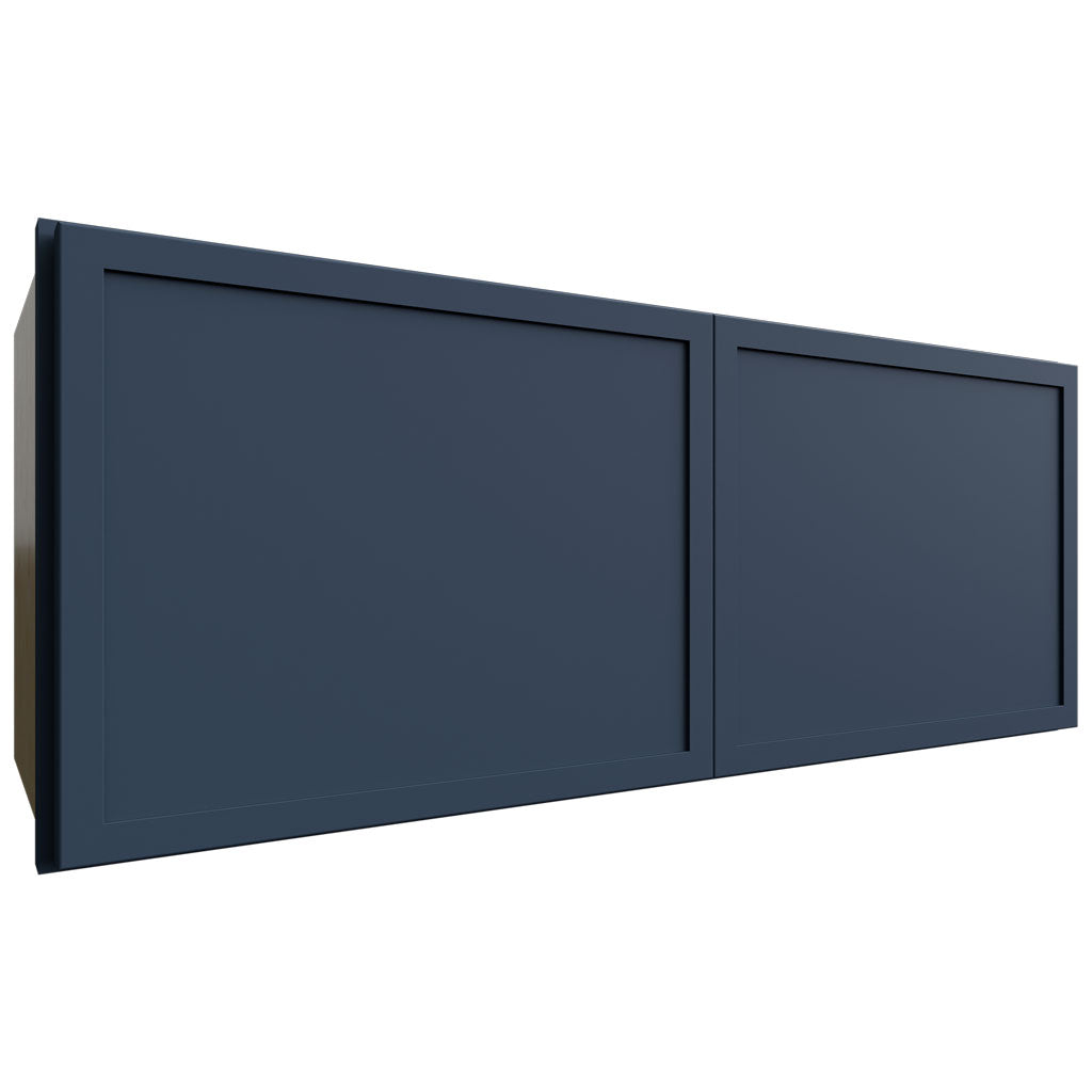 W3012 - Wall - Standard Cabinet - 30 W X 12 H X 12 D - Luna Indigo