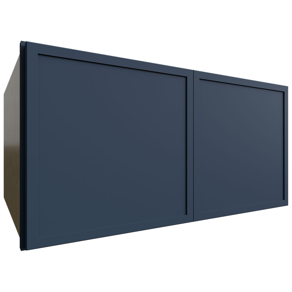 W301524 - Wall - Deep Cabinet - 30 W X 15 H X 24 D - Luna Indigo