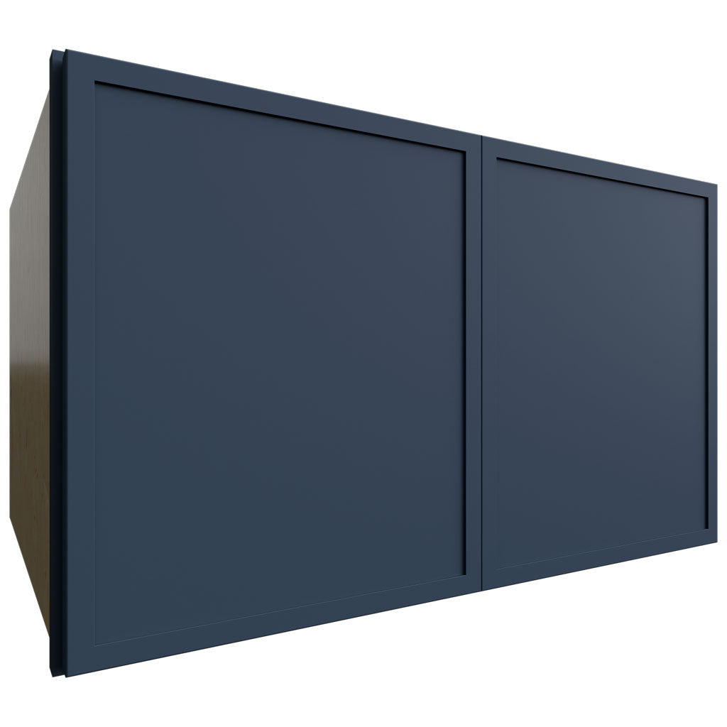 W301824 - Wall - Deep Cabinet - 30 W X 18 H X 24 D - Luna Indigo