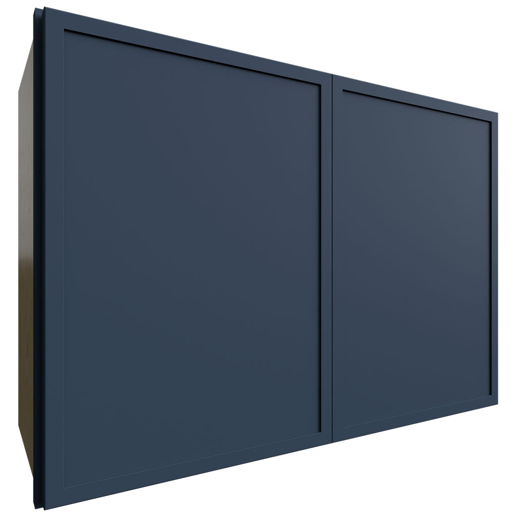 W3021 - Wall - Standard Cabinet - 30 W X 21 H X 12 D - Luna Indigo