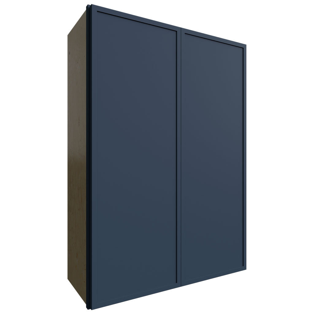 W3042 - Wall - Standard Cabinet - 30 W X 42 H X 12 D - Luna Indigo