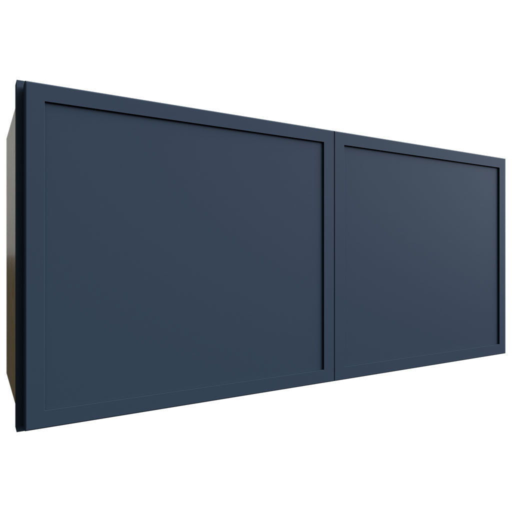 W3315 - Wall - Standard Cabinet - 33 W X 15 H X 12 D - Luna Indigo