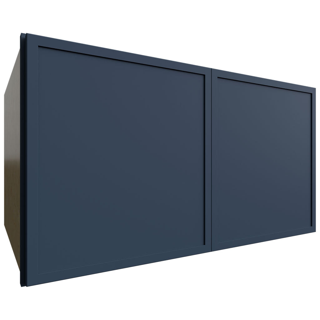 W331824 - Wall - Deep Cabinet - 33 W X 18 H X 24 D - Luna Indigo