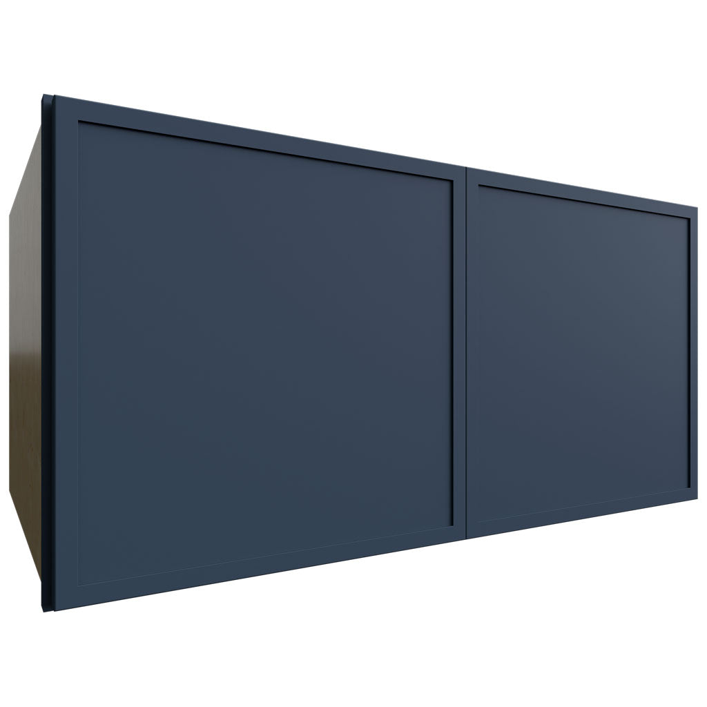 W361824 - Wall - Deep Cabinet - 36 W X 18 H X 24 D - Luna Indigo