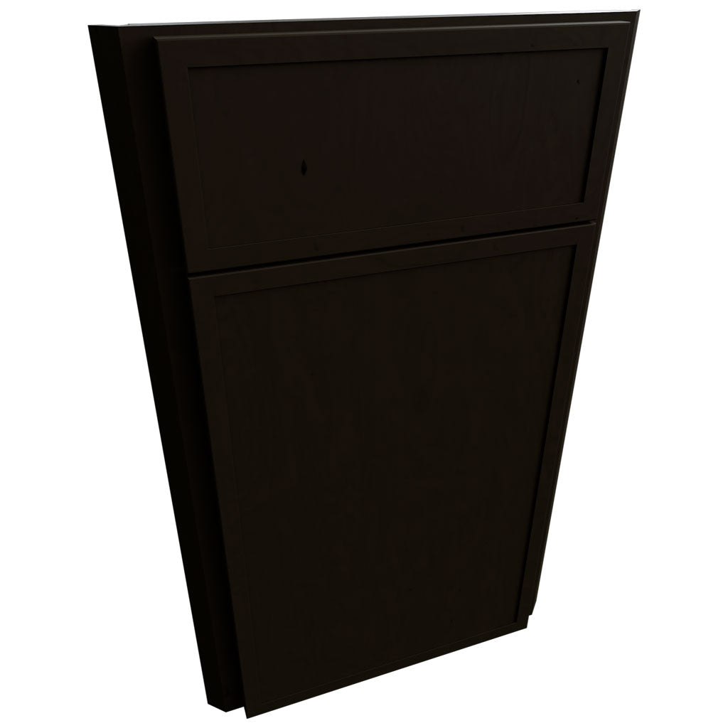 DSF36 - Base Corner - Diagonal Sink Front - Front Only - Luna Kona