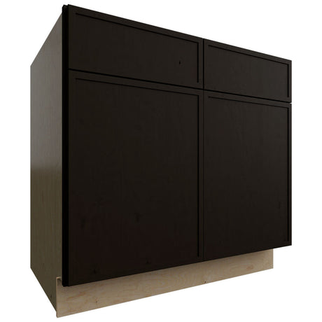 SB36 - Base - Sink Cabinet - 36 W X 34-1 2 H X 24 D - Luna Kona