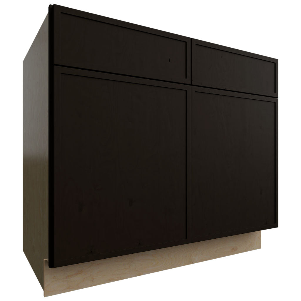 SB39 - Base - Sink Cabinet - 39 W X 34-1 2 H X 24 D - Luna Kona