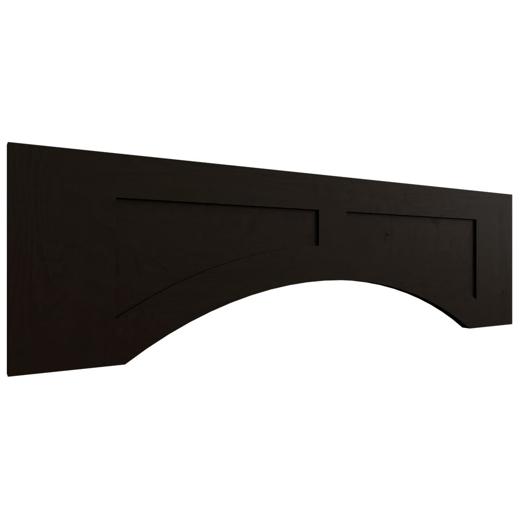 VARP42 - Wall - Arched Recessed Valance - 42 W X 12 H X 3 4 T - Luna Kona