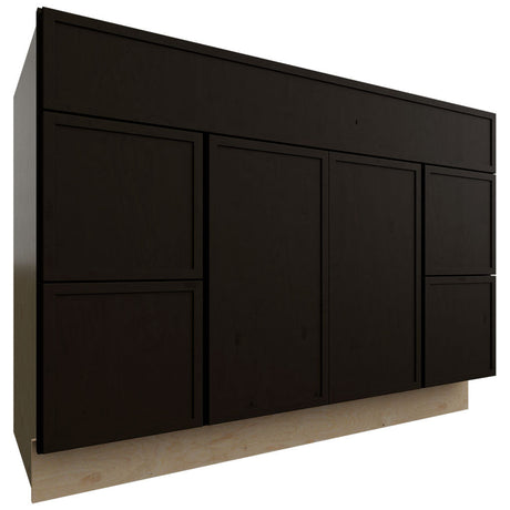 VSD48 - Vanity - Combo Cabinet - 48 W X 34-1 2 H X 21 D - Luna Kona