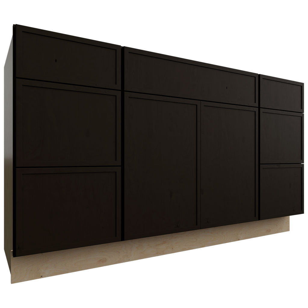 VSD60SINGLE - Vanity - Combo Cabinet - 60 W X 34-1 2 H X 21 D - Luna Kona