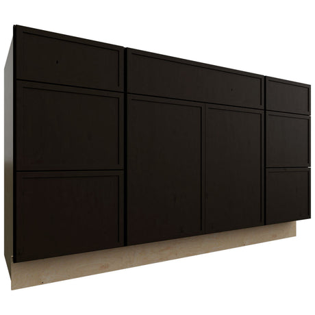 VSD60SINGLE - Vanity - Combo Cabinet - 60 W X 34-1 2 H X 21 D - Luna Kona