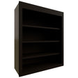 WOS3036 - Wall - Open Shelf - 30 W X 36 H X 12 D - Luna Kona