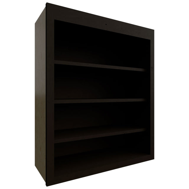 WOS3036 - Wall - Open Shelf - 30 W X 36 H X 12 D - Luna Kona