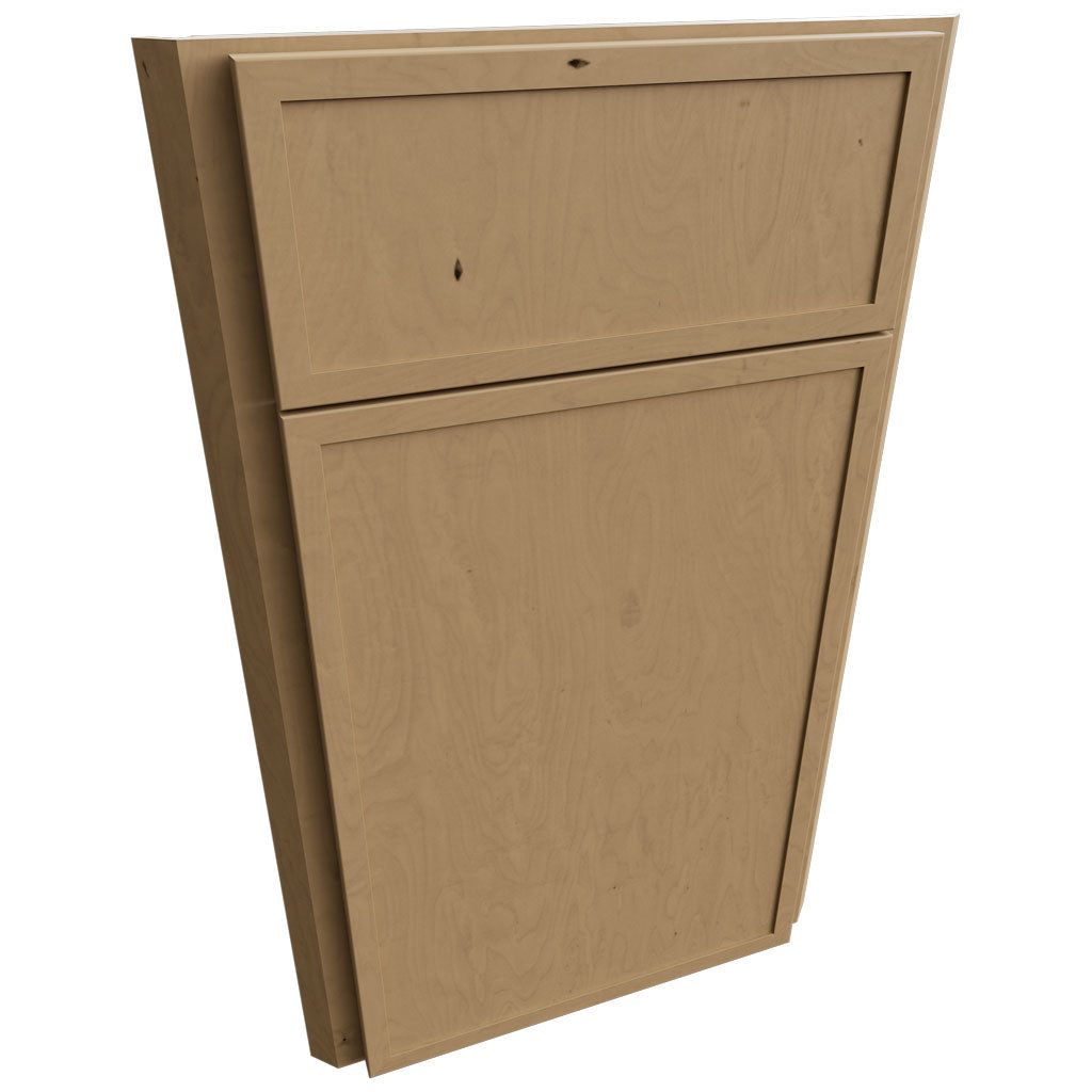 DSF36 - Base Corner - Diagonal Sink Front - Front Only - Luna Timber