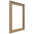 GDW3630 - Wall - Glass Door - 17-3 4 W X 29-1 2 H X 3 4 T - Luna Timber