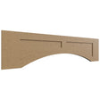 VARP48 - Wall - Arched Recessed Valance - 48 W X 12 H X 3 4 T - Luna Timber