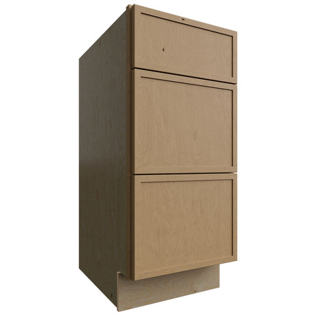 VDB15-34 - Vanity - Drawer Cabinet - 15 W X 34-1 2 H X 21 D - Luna Timber