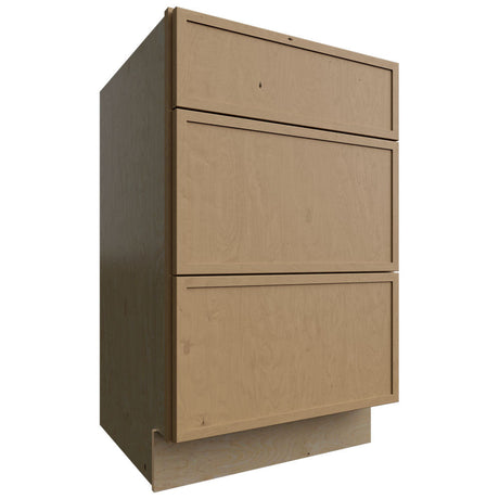 VDB21-34 - Vanity - Drawer Cabinet - 21 W X 34-1 2 H X 21 D - Luna Timber