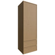 WD1854 - Wall - Drawer Cabinet - 18 W X 54 H X 15 D - Luna Timber