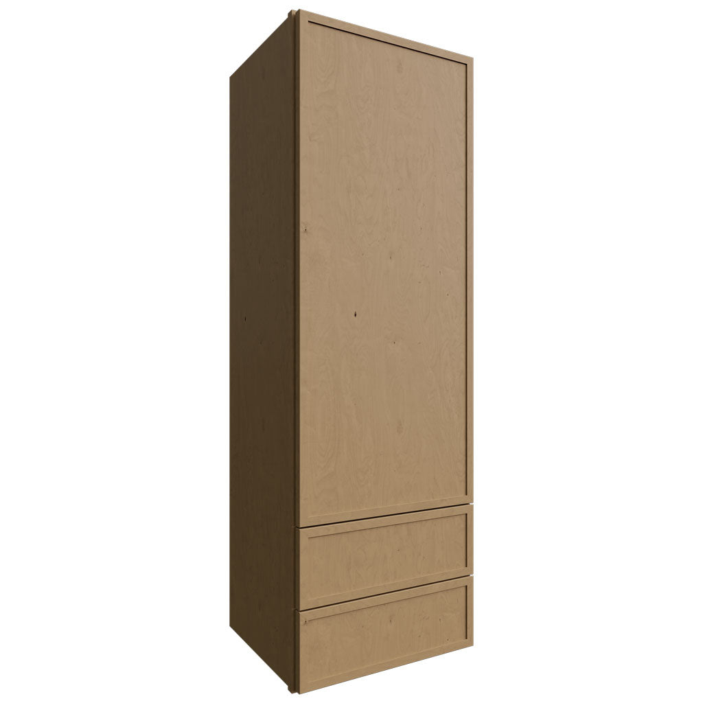 WD1854 - Wall - Drawer Cabinet - 18 W X 54 H X 15 D - Luna Timber