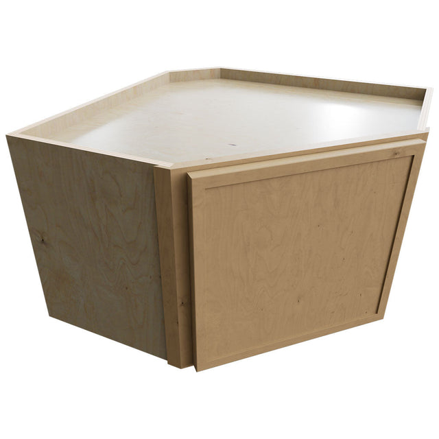 WDC2415 - Wall Corner - Diagonal Cabinet - 24 W X 15 H X 24 D - Luna Timber