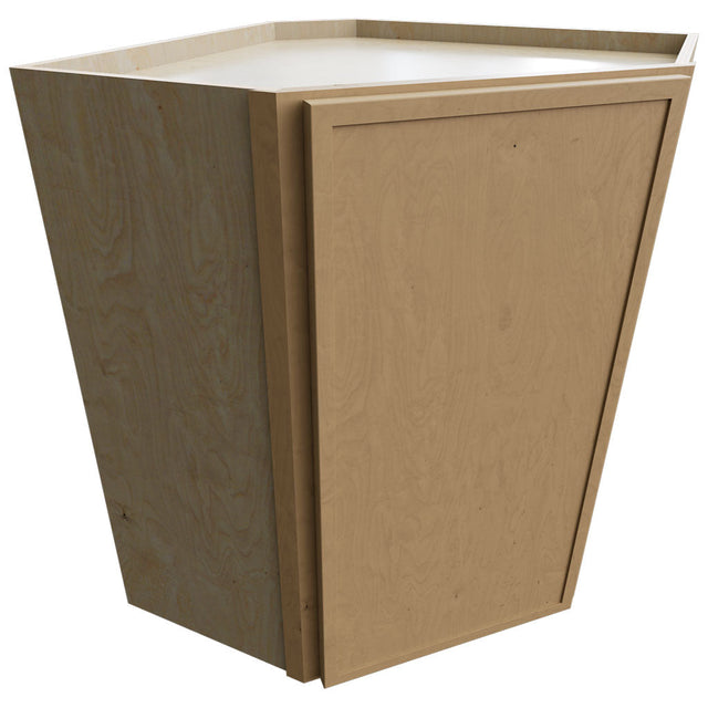 WDC2430 - Wall Corner - Diagonal Cabinet - 24 W X 30 H X 24 D - Luna Timber