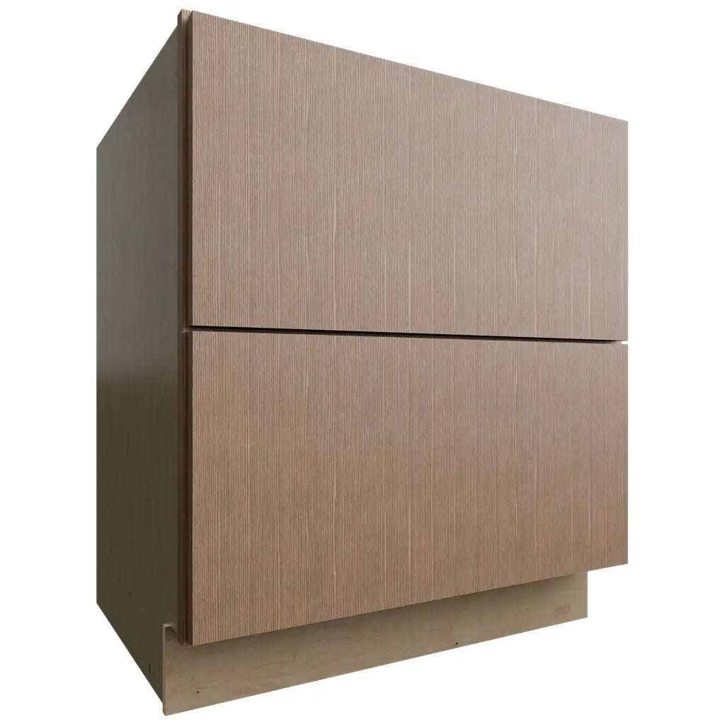 DB30-2 ( Base | 2 Drawers Cabinet - 30"W X 34-1/2"H X 24"D ) | Luxe Canyon Oak