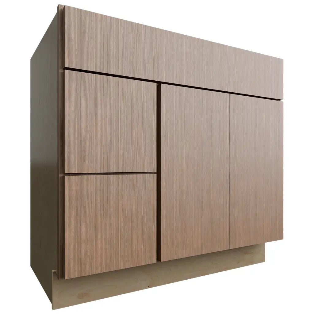 VSD36DL ( Vanity | Combo Cabinet - 36"W X 34-1/2"H X 21"D ) | Luxe Canyon Oak