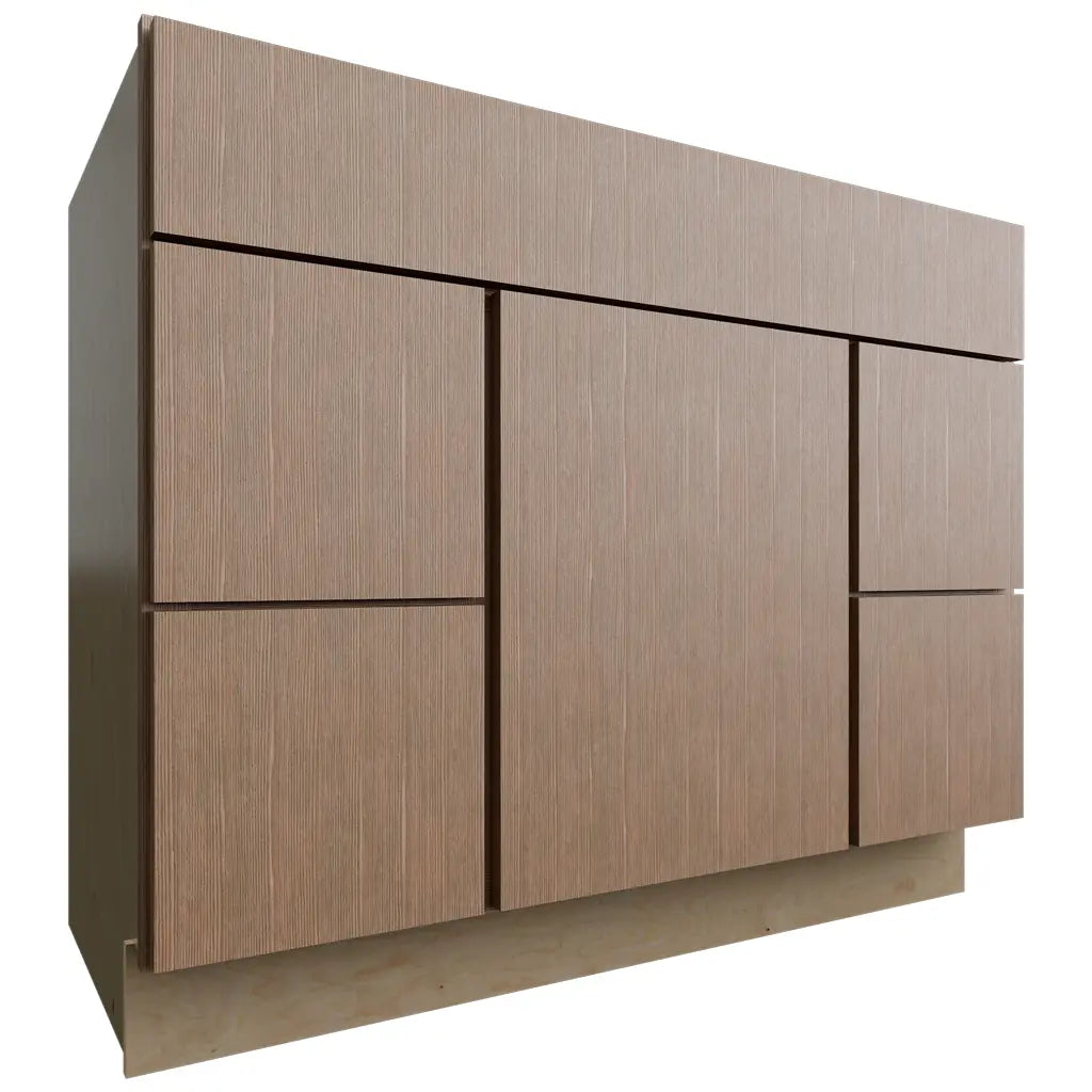 VSD42 ( Vanity | Combo Cabinet - 42"W X 34-1/2"H X 21"D ) | Luxe Canyon Oak