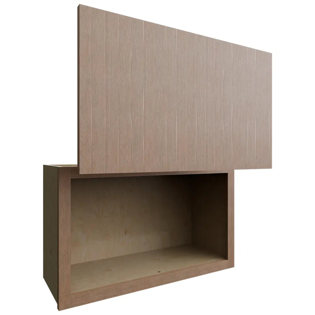 WAC3018 ( Wall | Appliance Cabinet - 30"W X 18"H X 12"D ) | Luxe Canyon Oak