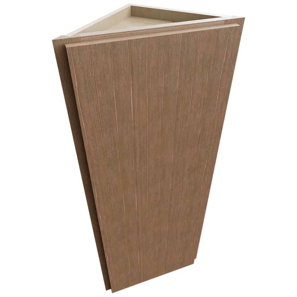 WAE1242 ( Wall | Angle End Cabinet - 12"W X 42"H X 12"D ) | Luxe Canyon Oak