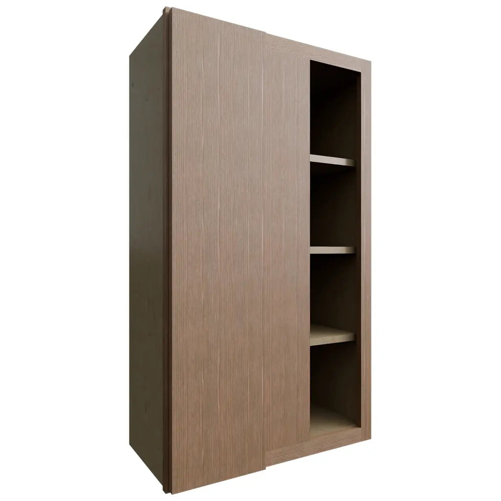 WBC2442 ( Wall Corner | Blind Cabinet - 24"W X 42"H X 12"D ) | Luxe Canyon Oak