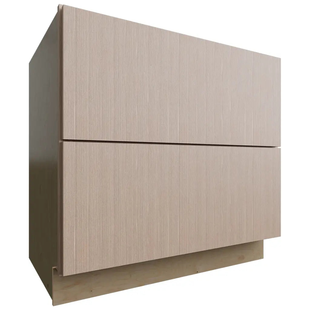 DB36-2 ( Base | 2 Drawers Cabinet - 36"W X 34-1/2"H X 24"D ) | Luxe Desert Oak