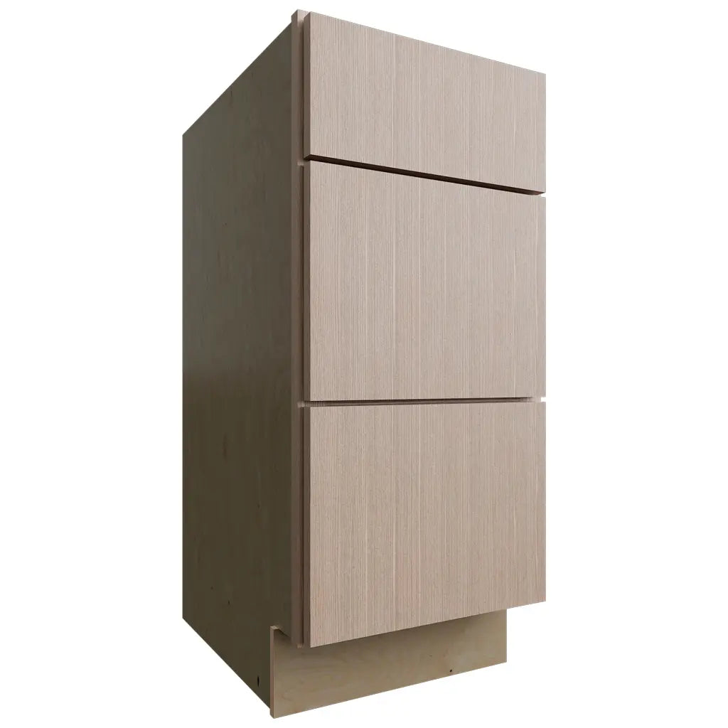 VDB15-34 ( Vanity | Drawer Cabinet - 15"W X 34-1/2"H X 21"D ) | Luxe Desert Oak