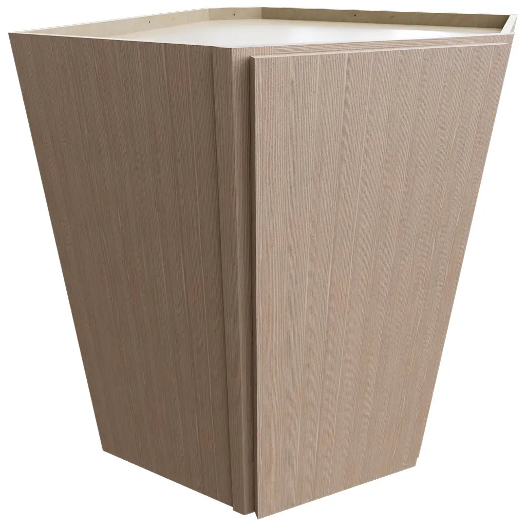 WDC2736 ( Wall Corner | Diagonal Cabinet - 27"W X 36"H X 27"D ) | Luxe Desert Oak